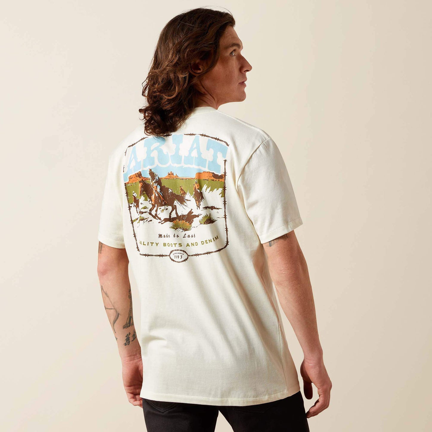 Ariat Men's Turtledove Pulp Western T-Shirt 10065901