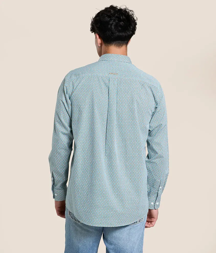 MEN'S ARIAT BANNER CLASSIC FIT SHIRT - 10062206