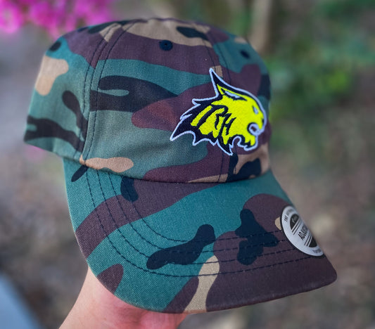 Camo Bobcat cap