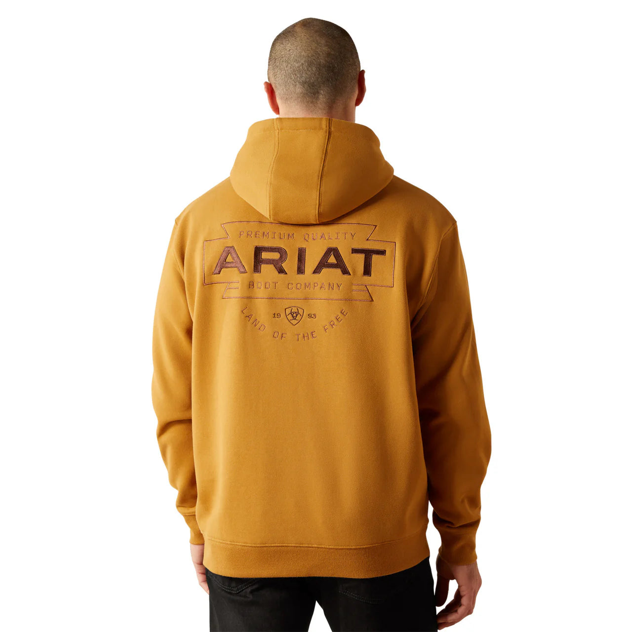 Ariat Men's Southwest Simple Brown Hoodie 10062495