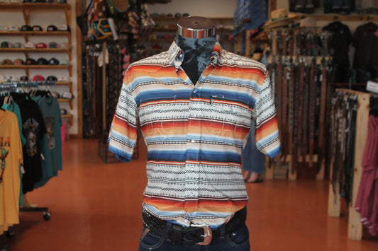 Hooey Serape Sol SS Pearl-snap