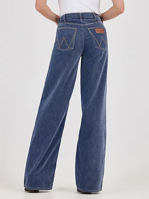WOMEN'S WRANGLER RETRO® BAILEY HIGH RISE AIRY WIDE LEG JEAN
