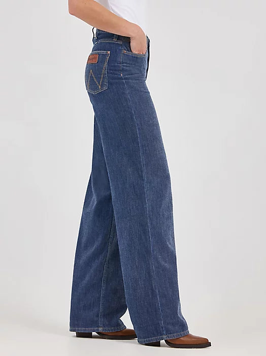 WOMEN'S WRANGLER RETRO® BAILEY HIGH RISE AIRY WIDE LEG JEAN