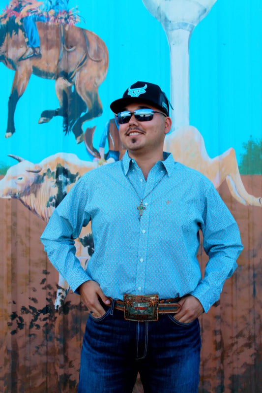 MEN'S ARIAT BANNER CLASSIC FIT SHIRT - 10062206 👕