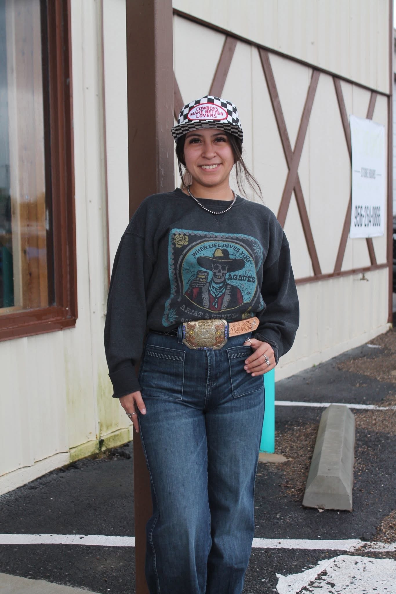 Women’s Ariat Oversize Sendero When Life Gives You Agaves Sweatshirt