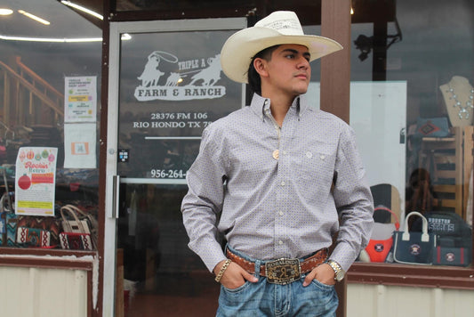 WRANGLER MEN'S GEORGE STRAIT STONE SHIRT 👕