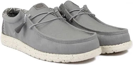 Hey Dude Men's Wally Stretch Canvas Slip-On Loafers