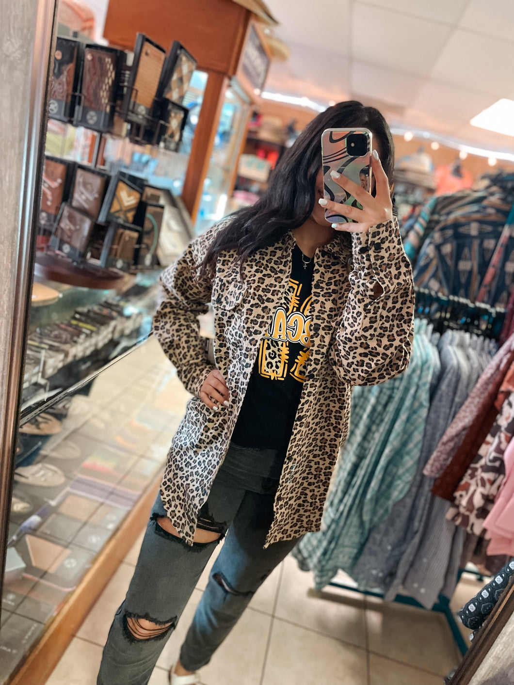 Leopard Flannel