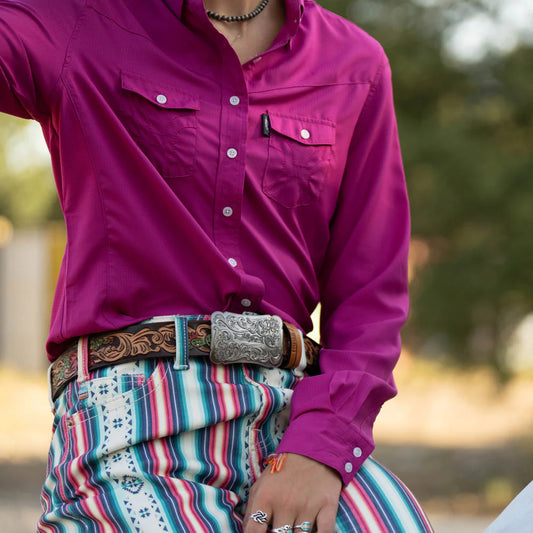 Hooey Women’s ‘Cactus Blossom’ Belt