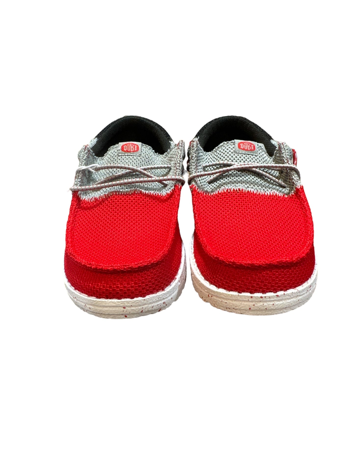 Wally TRI Youth Varsity Mesh- Red/Grey