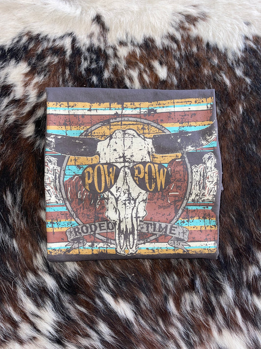 Rock & Roll Grey Pow Pow Tee