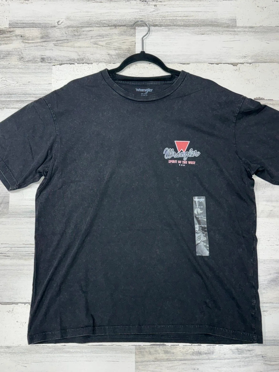 Men’s Wrangler Black Spirit Of The West Tee 🤠
