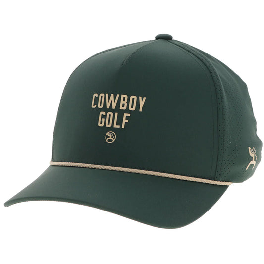 AUGUSTA" HAT GREEN W/ TAN LOGO 🧢✅