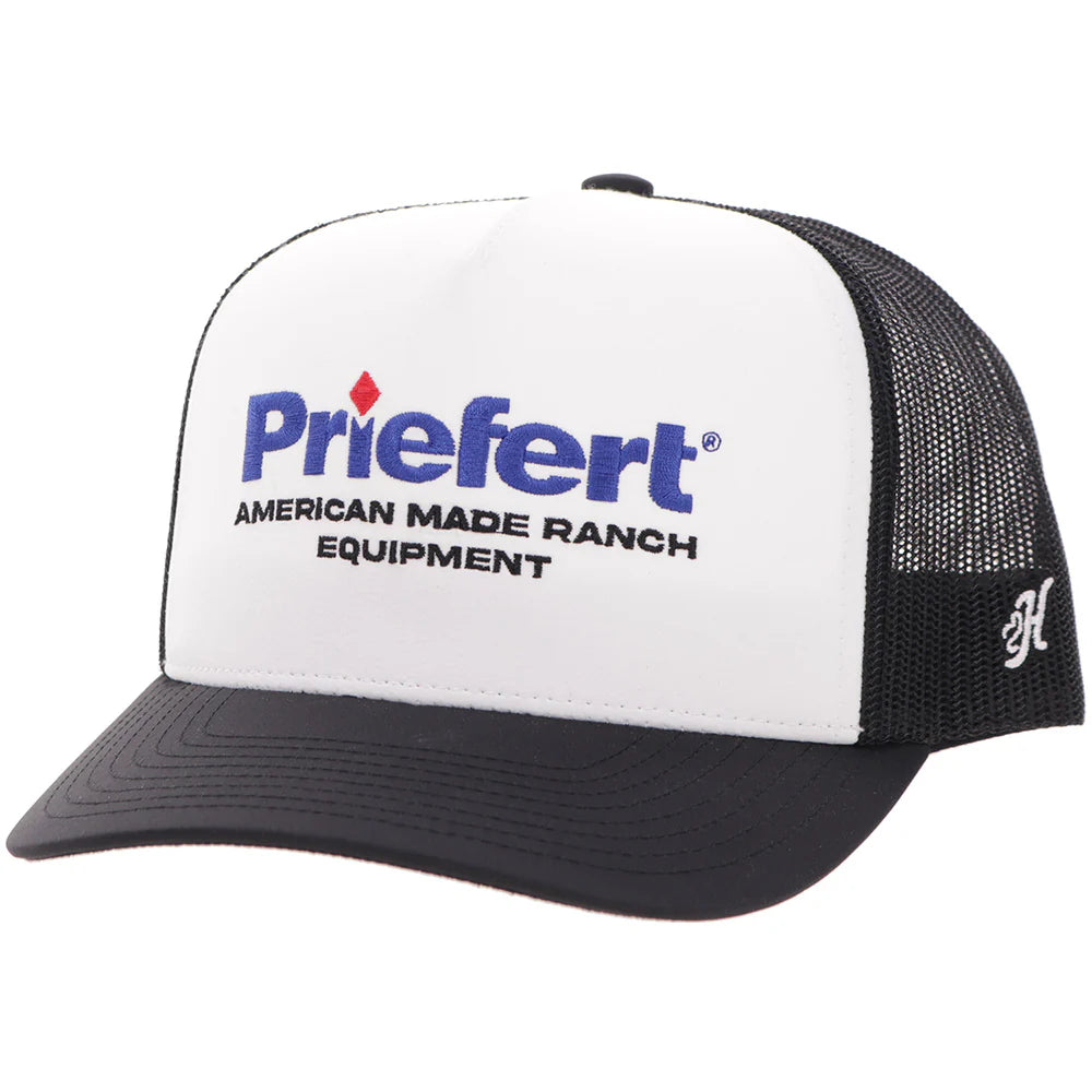 HOOEY
PRIEFERT HAT WHITE/BLACK 🧢✅
