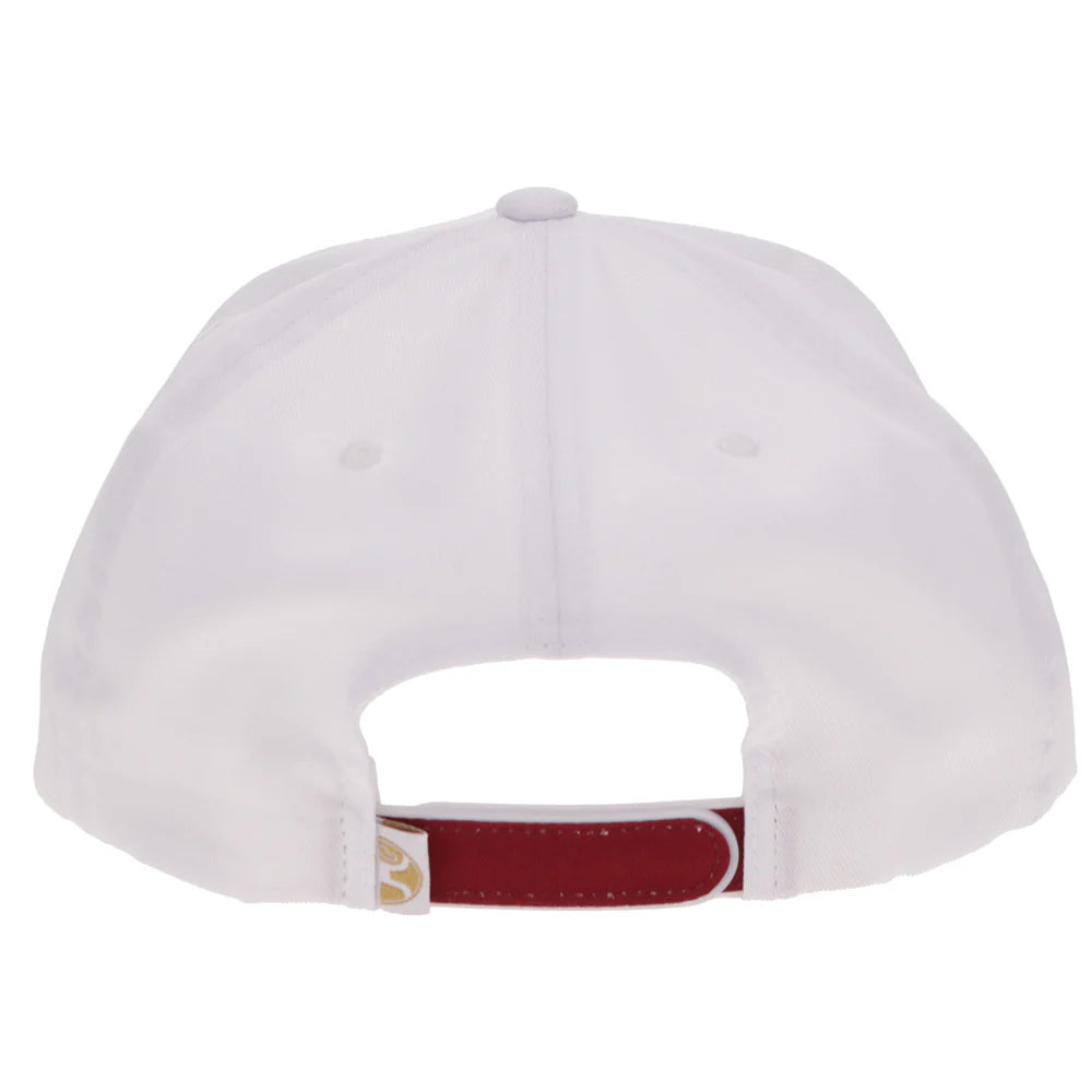 WILD RIDE" HOOEY HAT WHITE W/ HOOEY EMBROIDERED LOGO 🧢✅