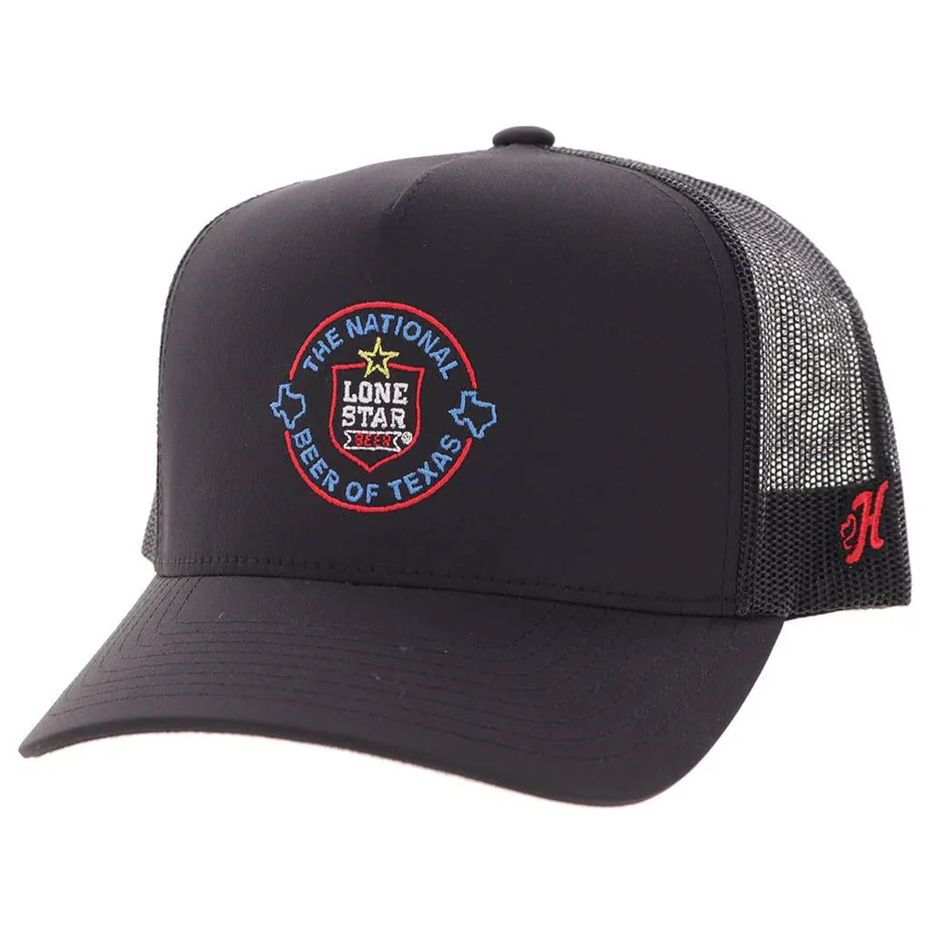Hooey Lone Star Black Trucker🧢✅