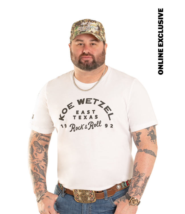 KOE WETZEL RRD TEE WHITE👕