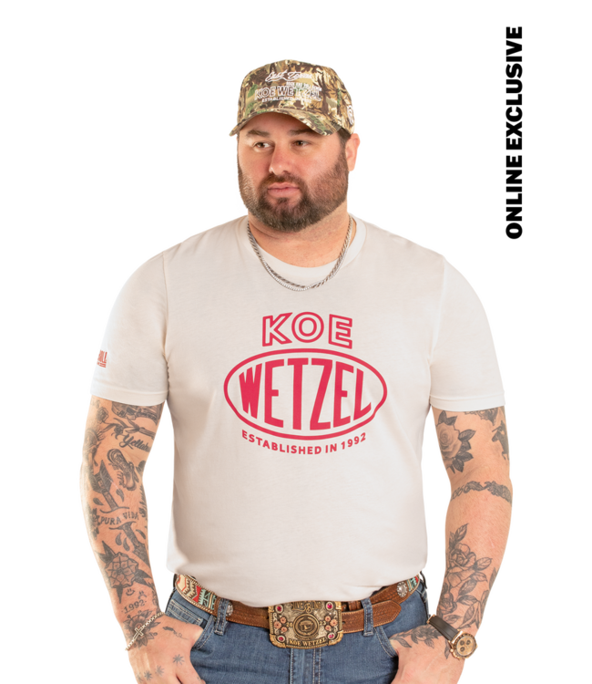 KOE WETZEL RRD TEE NATURAL👕