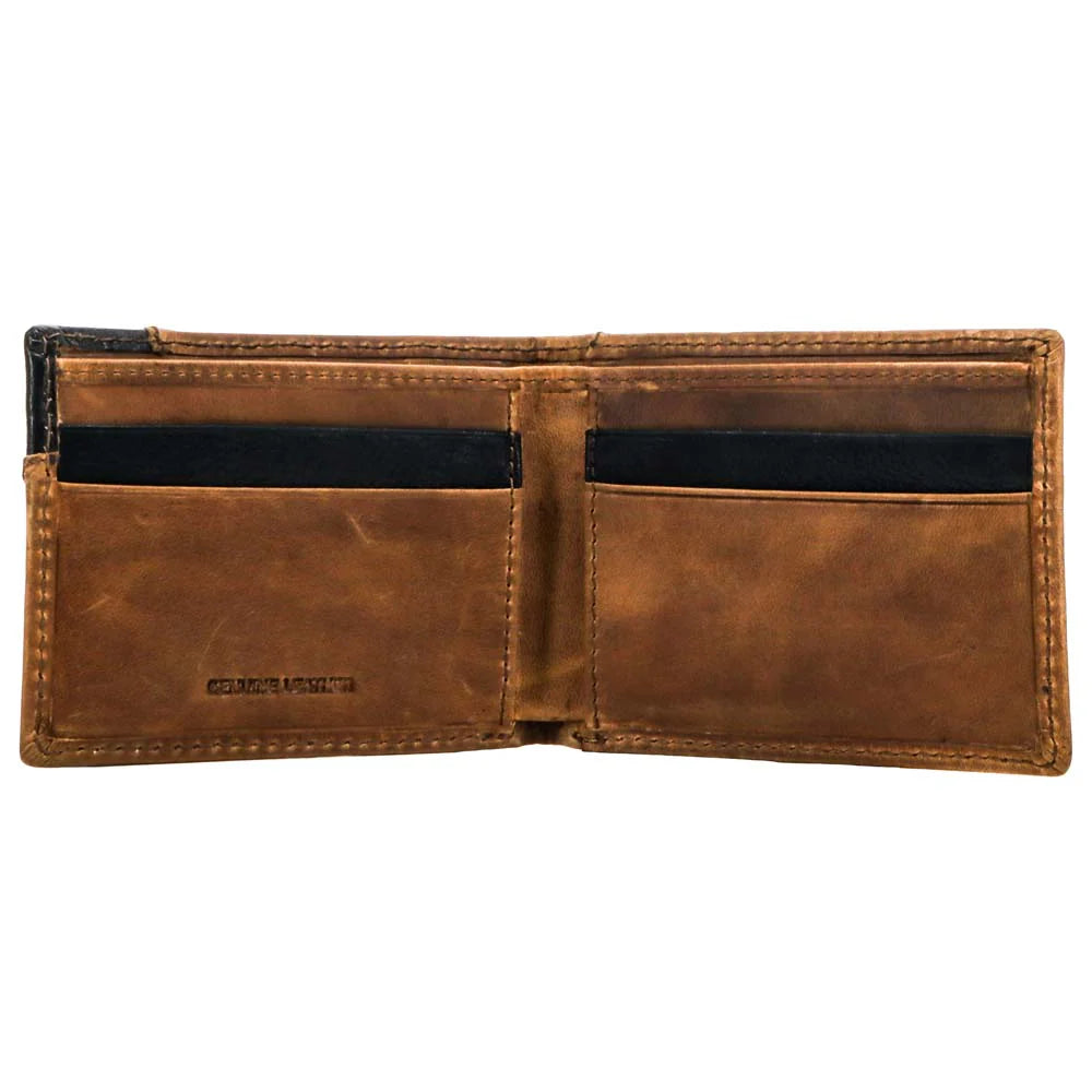 SHILOH ROUGHY FRONT POCKET BIFOLD WALLET✅