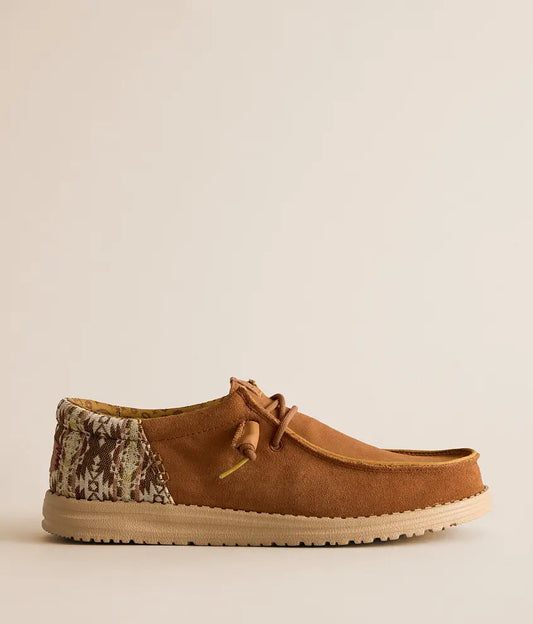 Wally Funk Teton Suede- Argan Oil/Multi🤠
