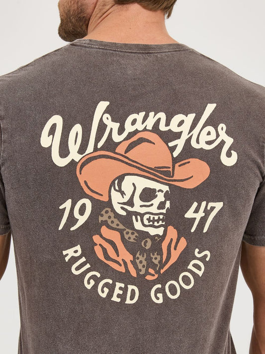 Wrangler Men’s Rugged Skull Tee