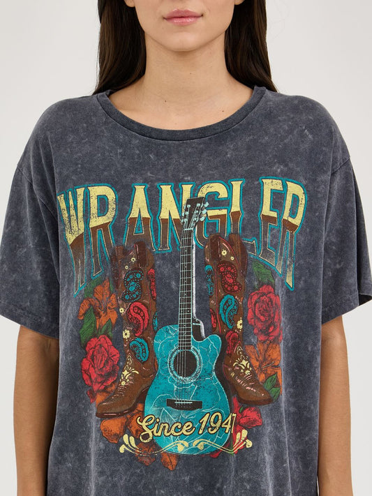 Wrangler Women’s Rustic Rose Tee