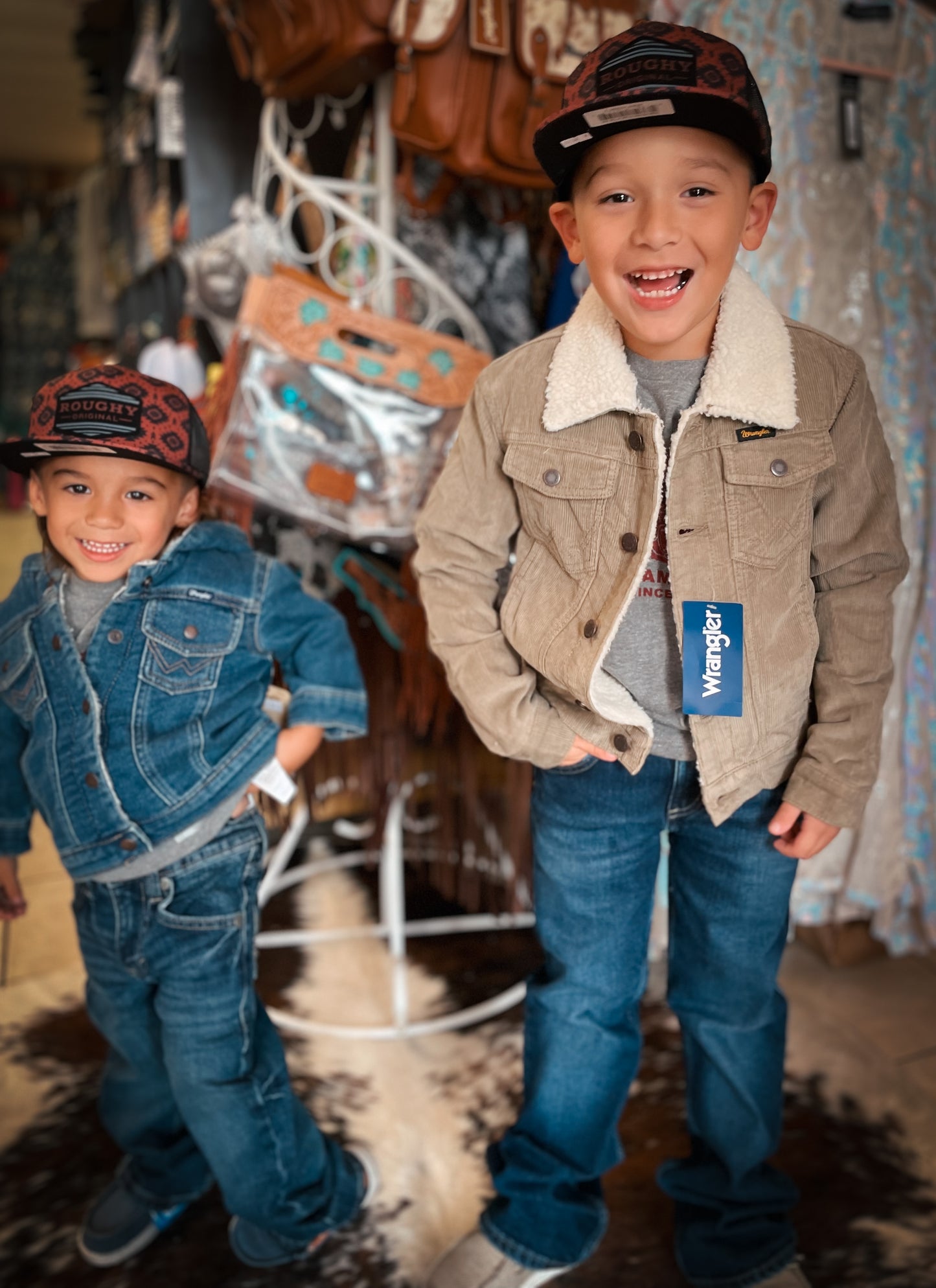 Infant/ Toddler Denim Sherpa-Lined Jacket