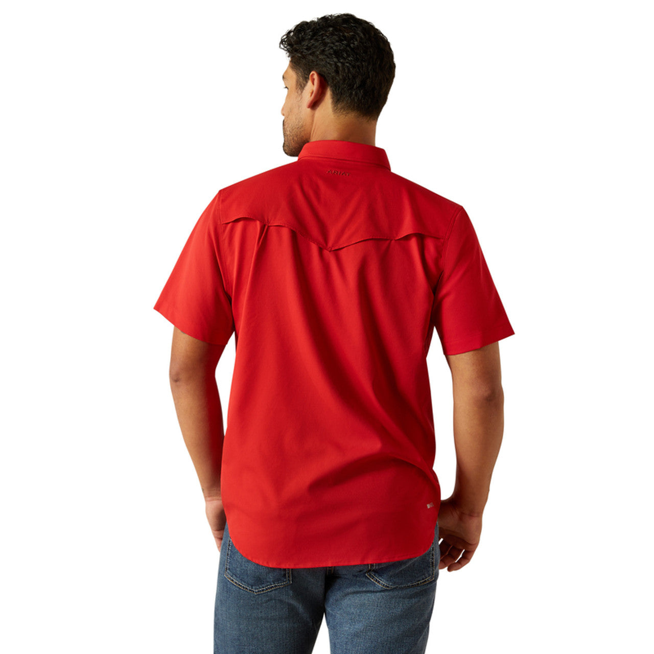 Ariat Men’s Venttek Pearlsnap- Haute Red