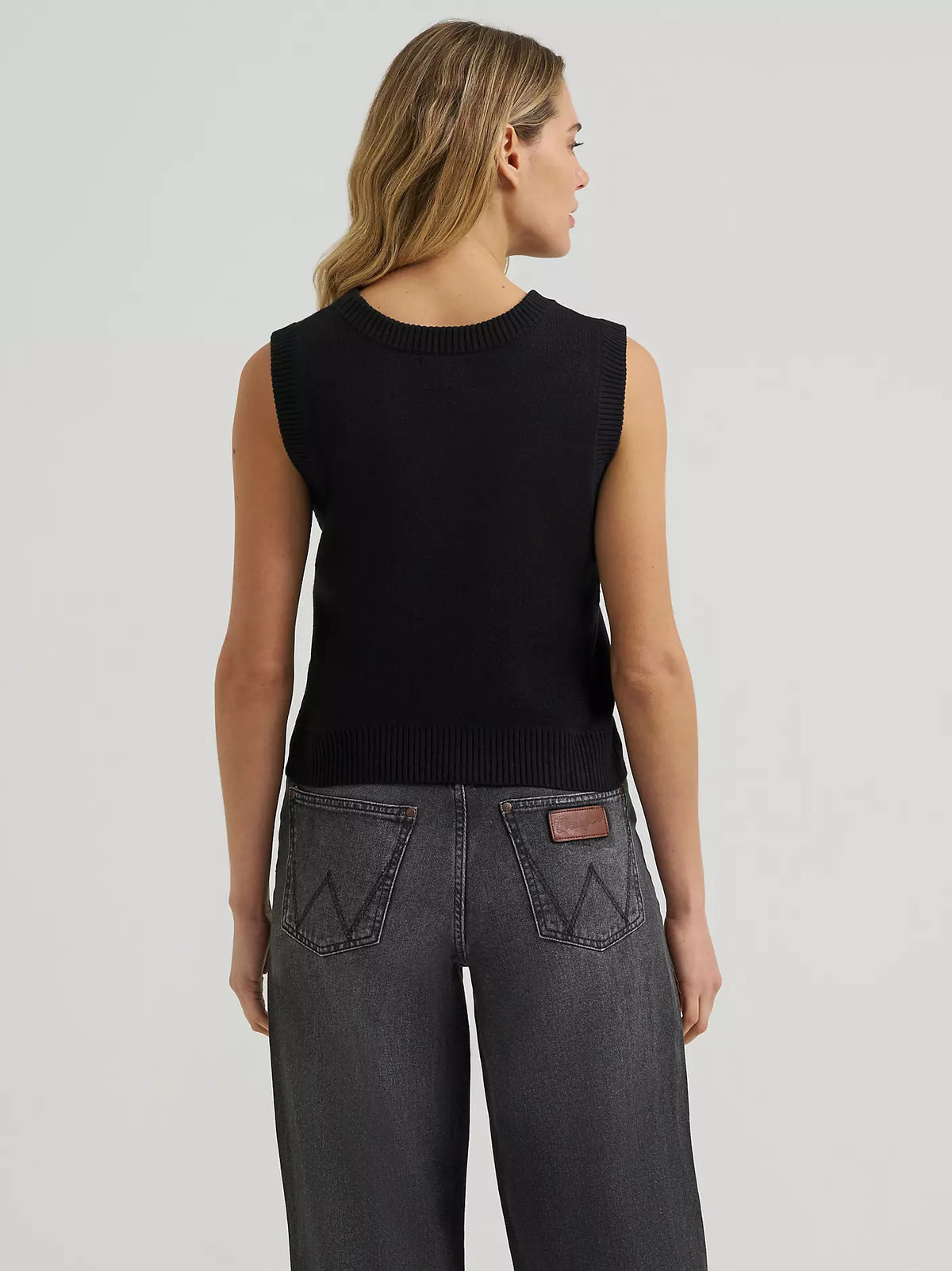 WOMEN’S WRANGLER WESTERN STITCH SWEATER VEST