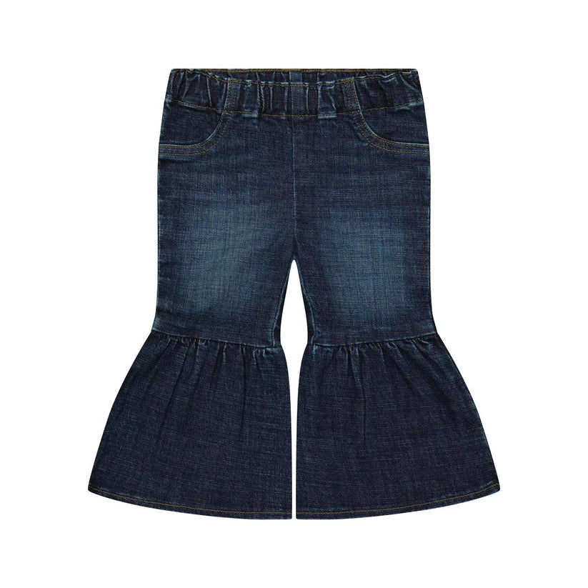 BABY & TODDLER DENIM RUFFLE FLARE PANTS WRANGLER - 112385571