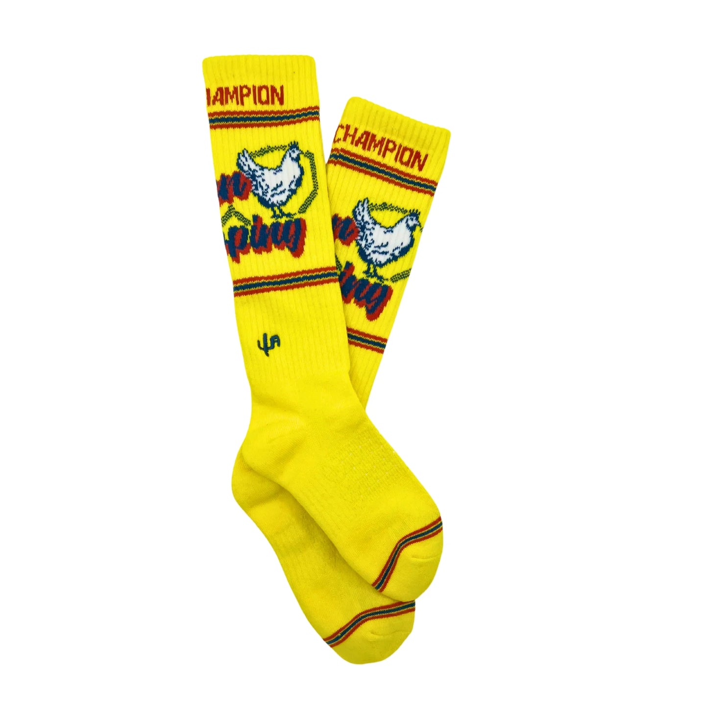 Lucky Chuck- Chicken Roping Performance Socks