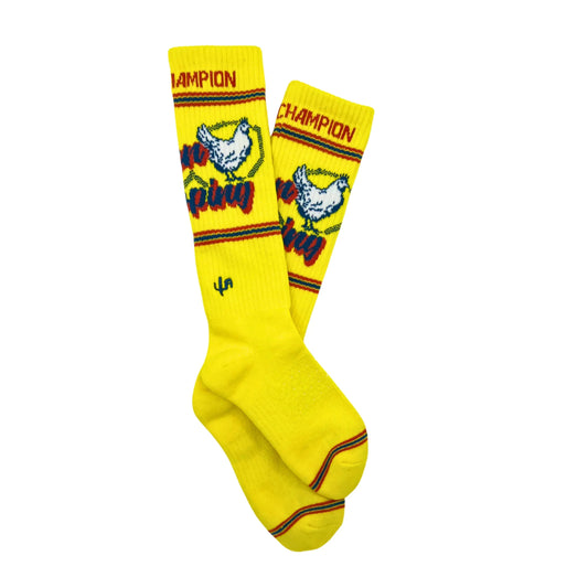 Lucky Chuck- Chicken Roping Performance Socks