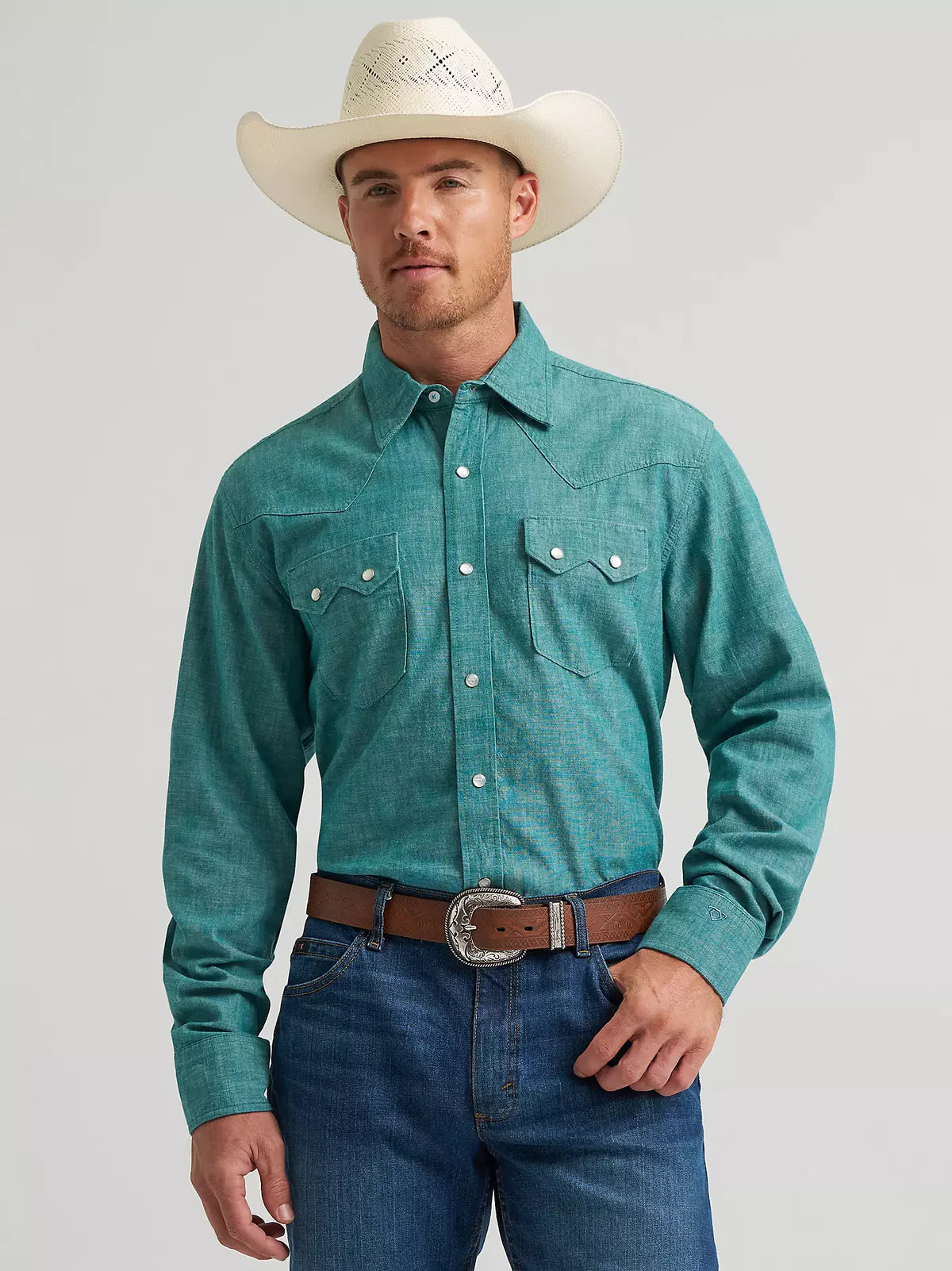 Men's Wrangler Cody Johnson Snap Front Shirt #112374496 👕