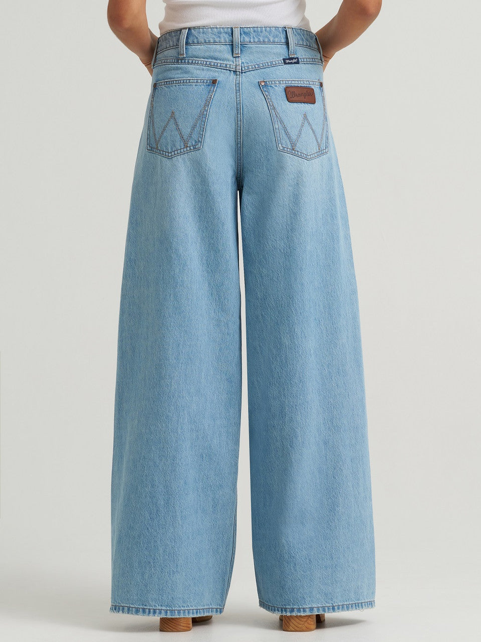 WRANGLER RETRO BAILEY WIDE HIGH RISE - LADIES JEANS - 112375003