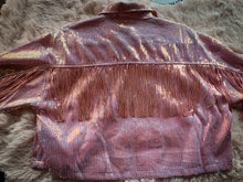 Load image into Gallery viewer, Baby Pink Iridescent Jacket
