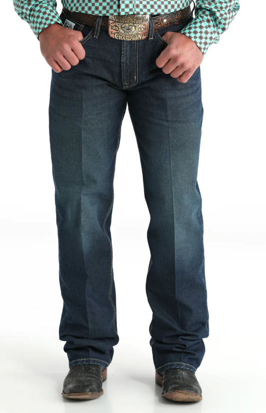 CINCH MEN'S WHITE LABEL DARK WASH RELAXED FIT JEANS