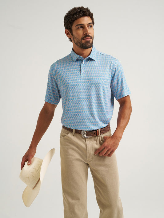WRANGLER PERFORMANCE POLO PAPAYA PUNCH - MENS POLO ☑️