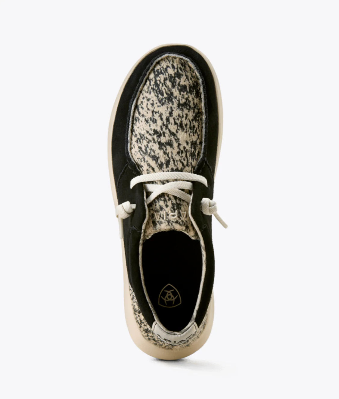 ARIAT WOMEN'S BLACK SUEDE COWHIDE HILO SHOE ⭐️