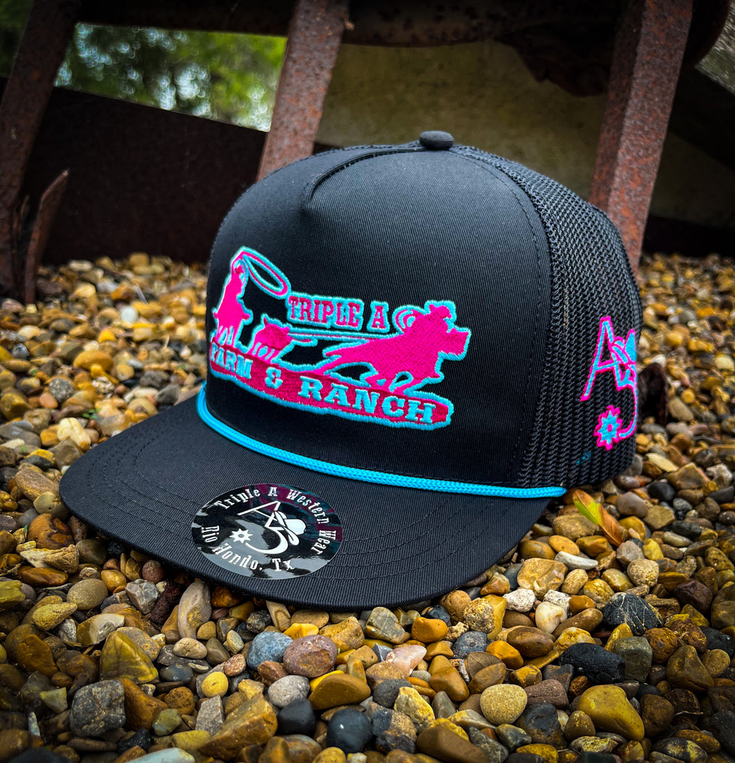 Triple A Neon Cowboy Cap