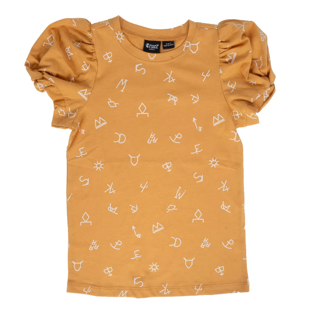 Cinch Girl’s Gold Brand Top