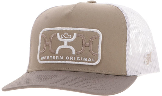 Hooey Loop Cap - Tan/White 🧢