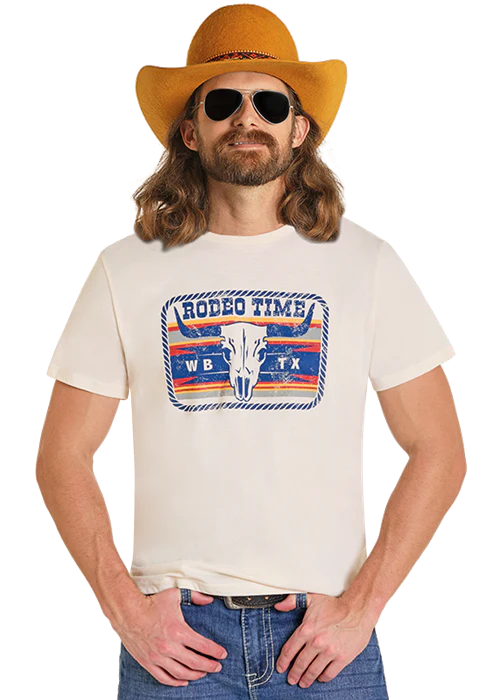 DALE BRISBY RODEO TIME BUCKLE GRAPHIC TEE