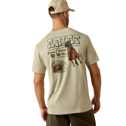 ARIAT PORCUPINE POSSE ELM - MENS TEE