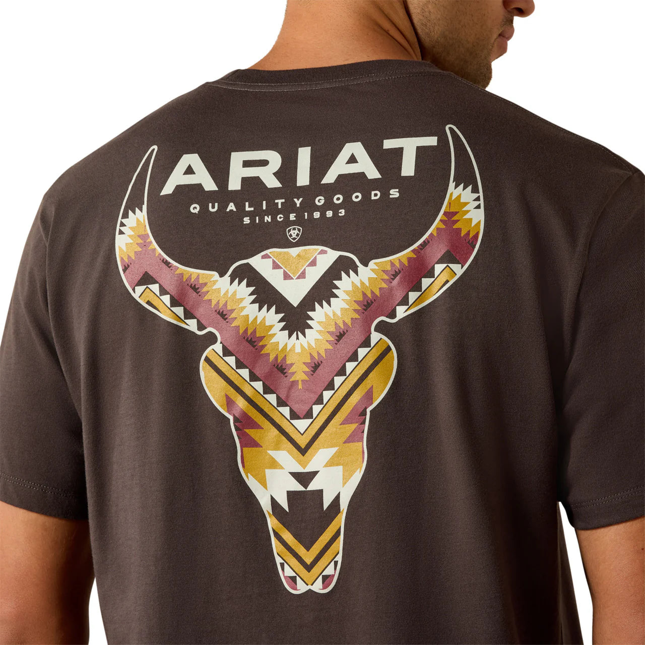 Ariat Men's Southwest Longest Horn Vintage Black T-Shirt