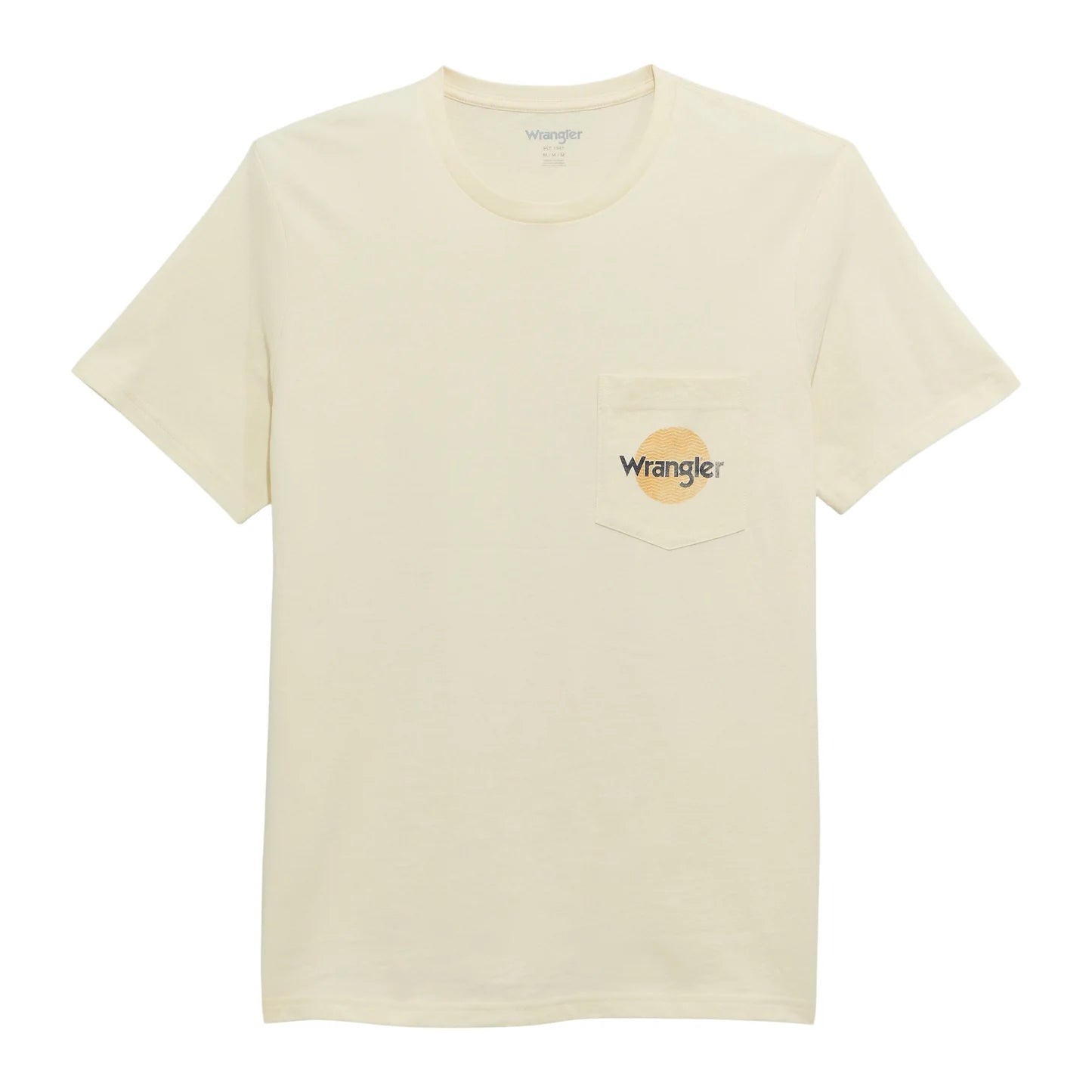 Wrangler Men's Antique White Graphic Pocket T-Shirt