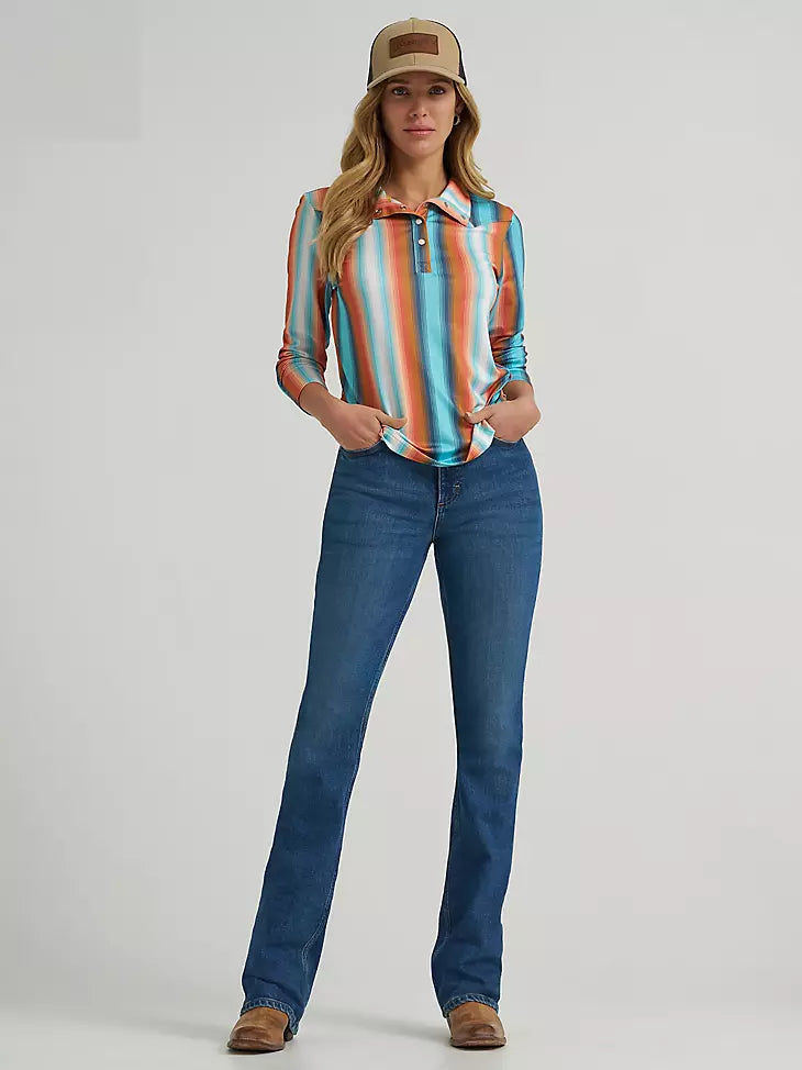 WOMEN'S WRANGLER SKYE PERFORMANCE QUARTER SNAP PULLOVER