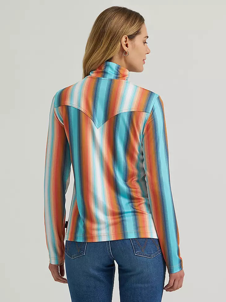WOMEN'S WRANGLER SKYE PERFORMANCE QUARTER SNAP PULLOVER