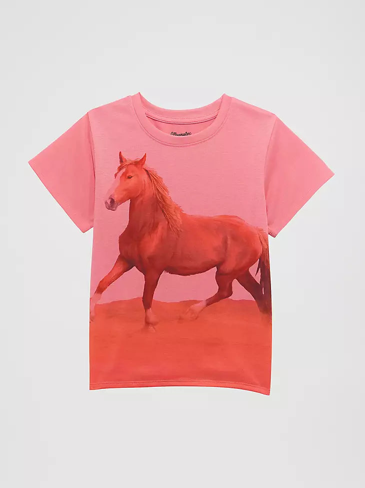 GIRL'S WRANGLER WESTERN GRAPHIC TEE👕