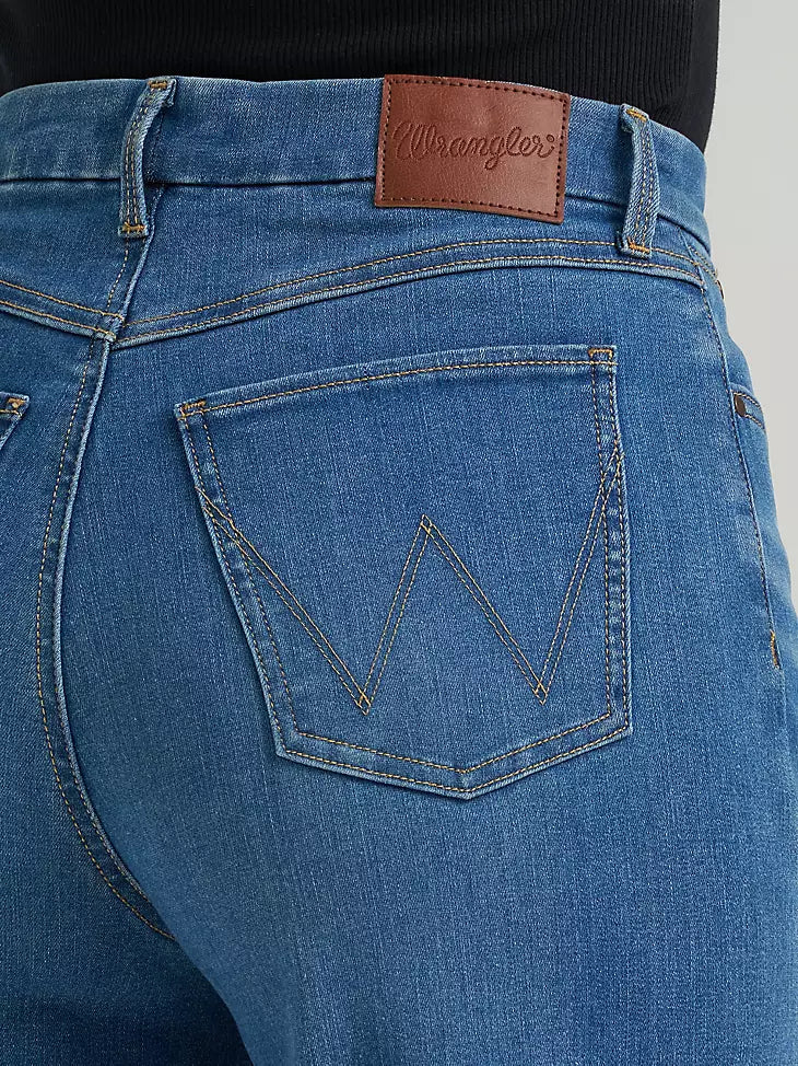 WOMEN'S WRANGLER BESPOKE WIDE LEG CROP JEAN