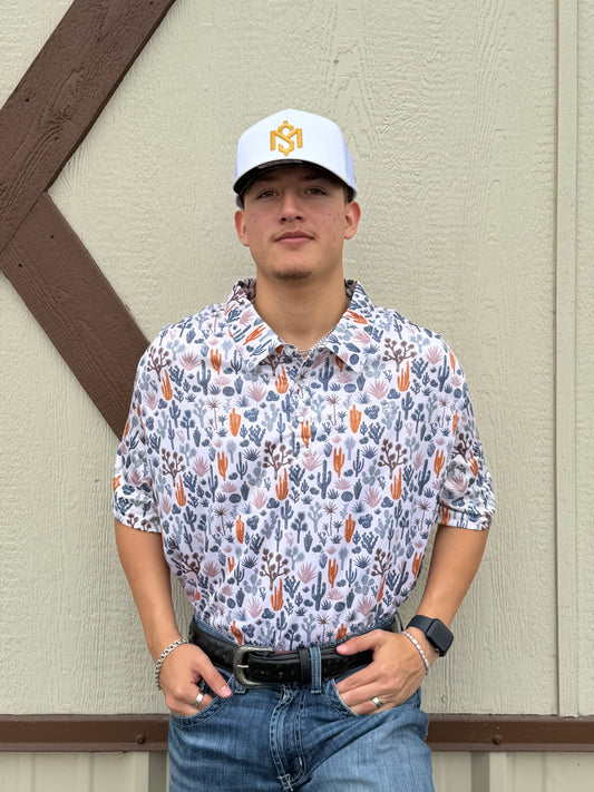 Panhandle Multi Cactus polo☑️